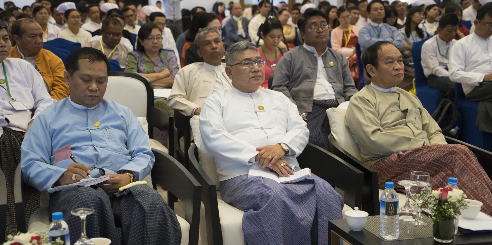 Opening session of the third batch of the training, Nay Pyi Taw, 6 November 2017. Opening session of the third batch of the training, Nay Pyi Taw, 6 November 2017.