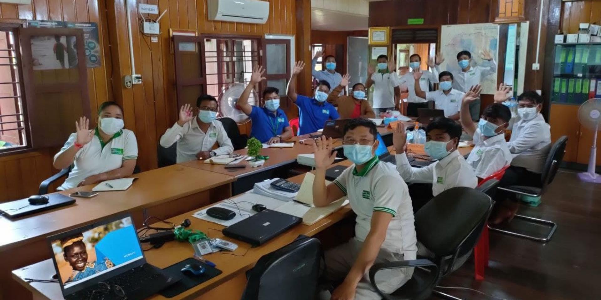 Malaria Consortium, one of the sub-recipients in Cambodia, conducted internal PSEA training for staff members ©Malaria Consortium