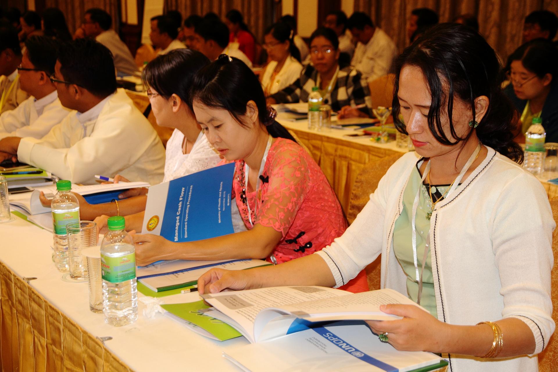 Training participants