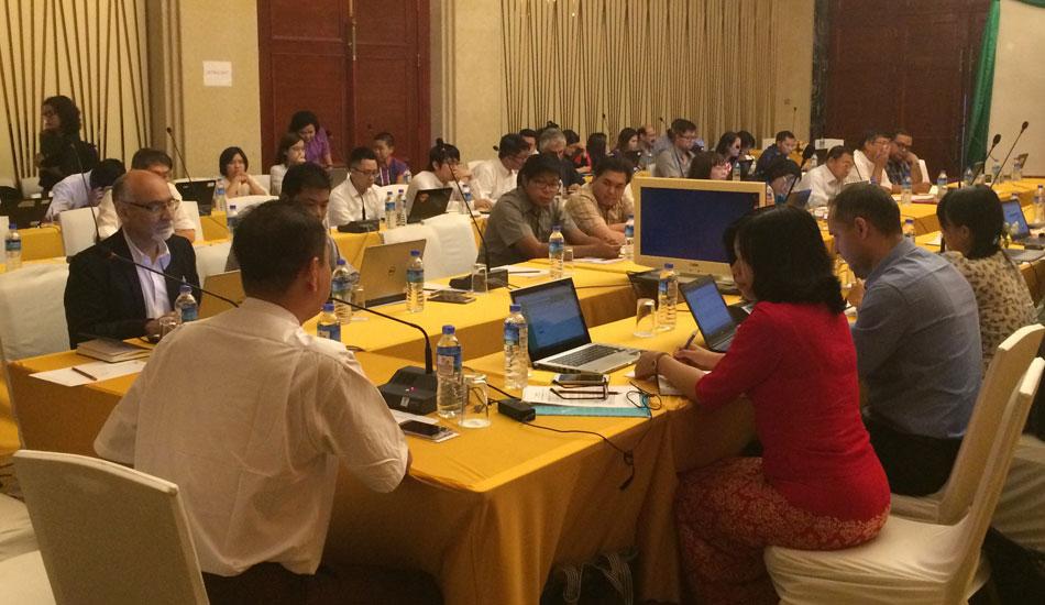 Malaria review meeting, Nay Pyi Taw, 2017