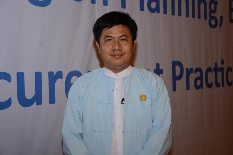Dr Zaw Linn, Deputy Director, Vector Borne Disease Control Unit, DOPH, MOHS